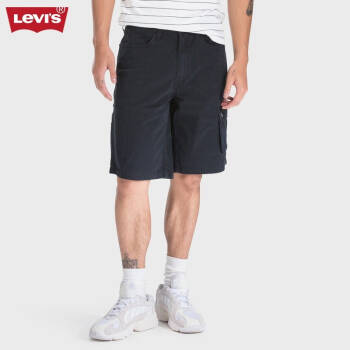 Levi's李维斯 2020春季新品 男士休闲工装短裤85614-0000 Levis 黑色 34