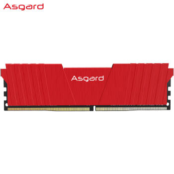 阿斯加特（Asgard）16GB 2666频率 DDR4 台式机内存条 洛极红甲-游戏利器/电竞超频/T2,降价幅度22.9%