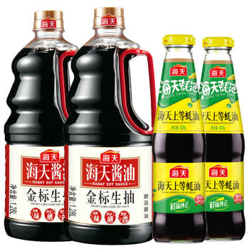 海天金标生抽2+2组合 1.28L*2+520G*2 *2件