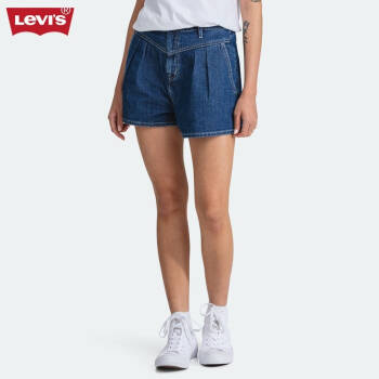Levi's李维斯 2020夏季新款 酷爽系列 女士BALLOON牛仔短裤85976-0000 牛仔色 25