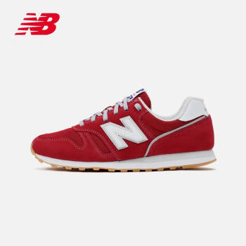 New Balance NB官方2020新款男鞋女鞋运动鞋ML373DC2休闲鞋373系列 红色ML373DE2 42,降价幅度31.3%