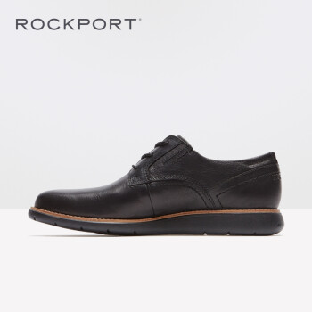 Rockport/乐步商务休闲皮鞋 18春季新品男鞋系带正装单鞋CH0242 CH0242黑色 43,降价幅度26.3%