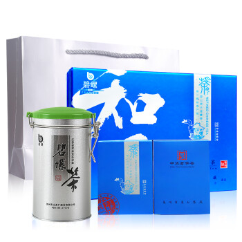 碧螺牌 苏州洞庭碧螺春2018新茶 一级炒青250克绿茶礼盒装东山茶厂