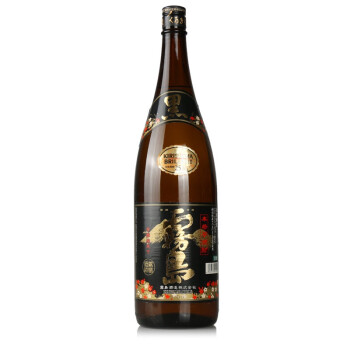 黑雾岛本格甘薯烧酒 日本原瓶进口洋酒 日本烧酒 黑雾岛 1800ml 1.8l