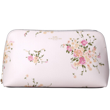 COACH 蔻驰 奢侈品 女士白色印花PVC化妆包 F29366 IMCAH+凑单品,降价幅度26.1%