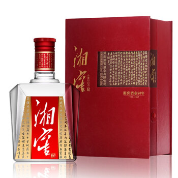 【邵阳馆】湘窖  湖南名酒 白酒 水晶瓶 浓香型 52度 500ml/1瓶468.