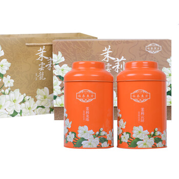 中华老字号 吴裕泰 茉莉云龙礼盒 250克茶叶 礼盒