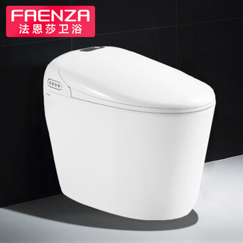 法恩莎(faenza)智能马桶一体式 全自动坐便器 马桶盖板无水箱即热式座