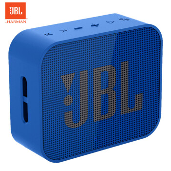 JBL Go Player 音乐金库 蓝牙音箱 低音炮 户外便携音响 迷你小音箱 收音机 可插TF卡 免提通话 宝石蓝