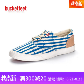 bucketfeet/美国女鞋 低帮户外运动休闲帆布鞋 HAPPY ACCIDENT 201020693 36,降价幅度72.4%