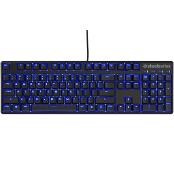 赛睿（SteelSeries）Apex M500 机械键盘 有线键盘 游戏键盘 104键背光键盘  吃鸡键盘  黑色 樱桃红轴 自营