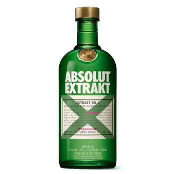 绝对伏特加（Absolut Vodka）洋酒 X 伏特加 风味 配制酒 700ml
