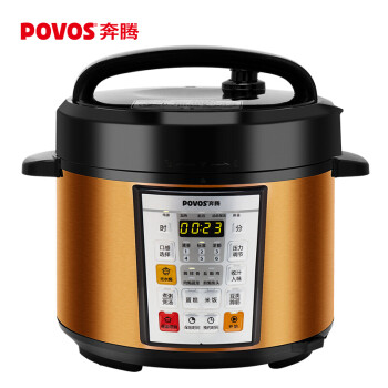 奔腾（POVOS）电压力锅高压锅一锅双胆无水焗高压电饭锅5L LN5151