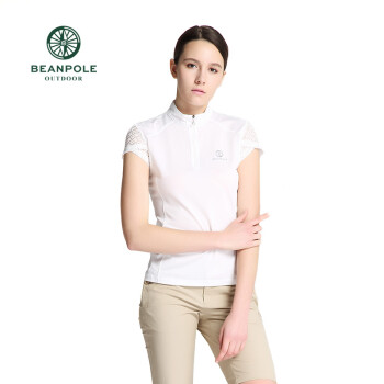 BEANPOLE时尚新品 女士短袖休闲T恤 BO6442A01 白色 175/96A,降价幅度24.6%