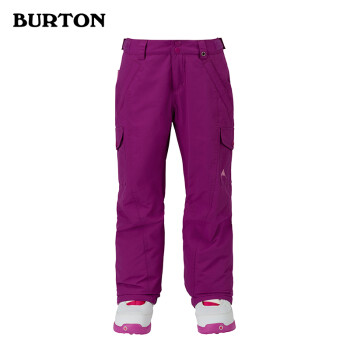 BURTON /伯顿 W18雪季新品 儿童款EXILE CARGO 滑雪裤 115831 500 M,降价幅度25%