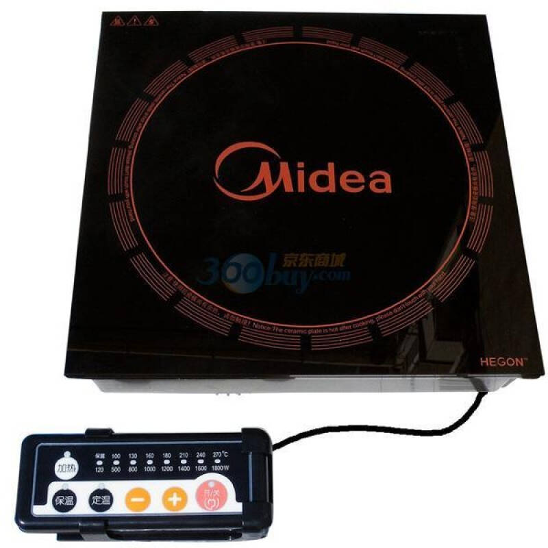 美的(midea)ef184b 火锅炉系列 外接控制盒 电磁炉 1800w 8档火力调节