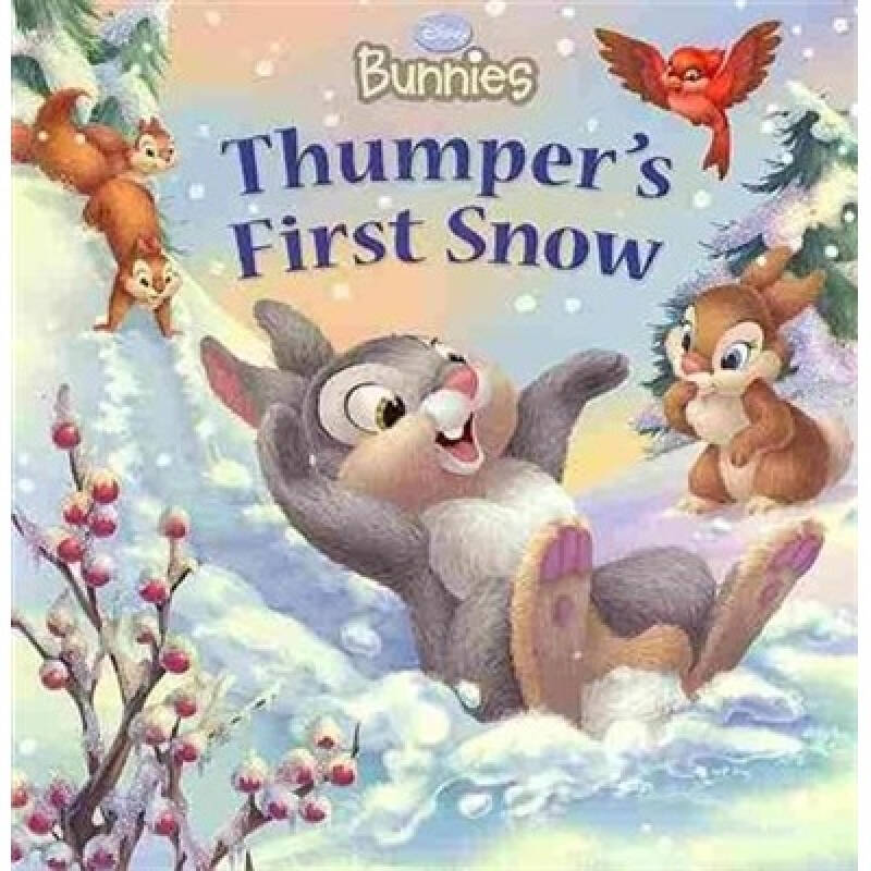 disney bunnies: thumper"s first snow