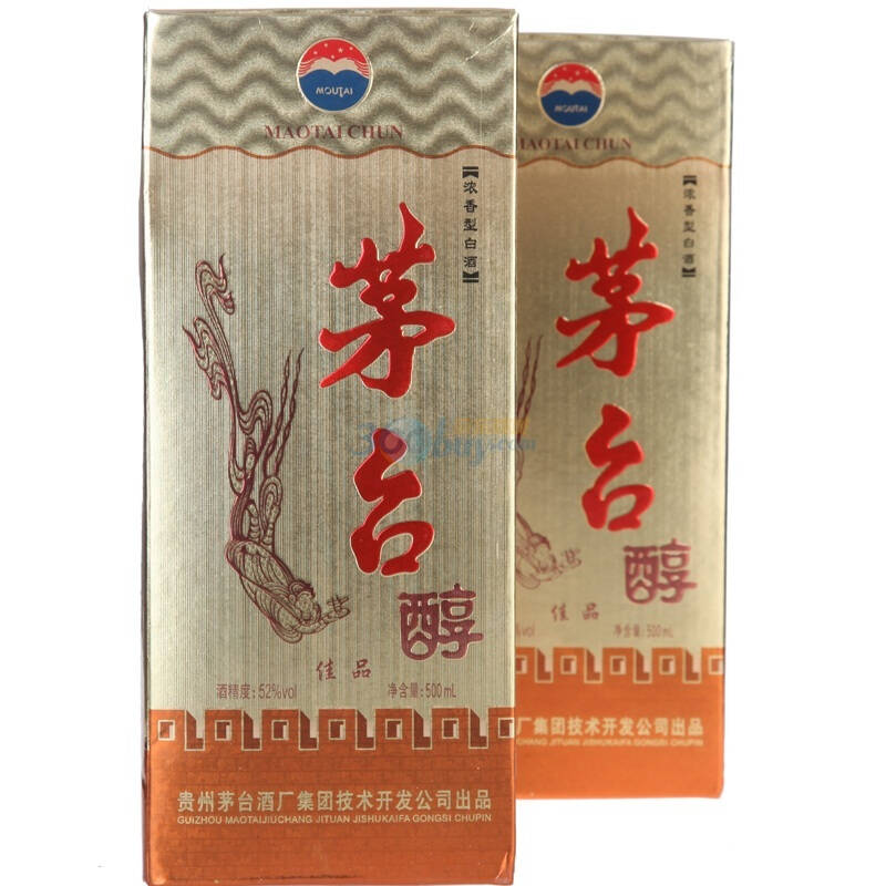 茅台醇佳品52度(促销装)500ml*2