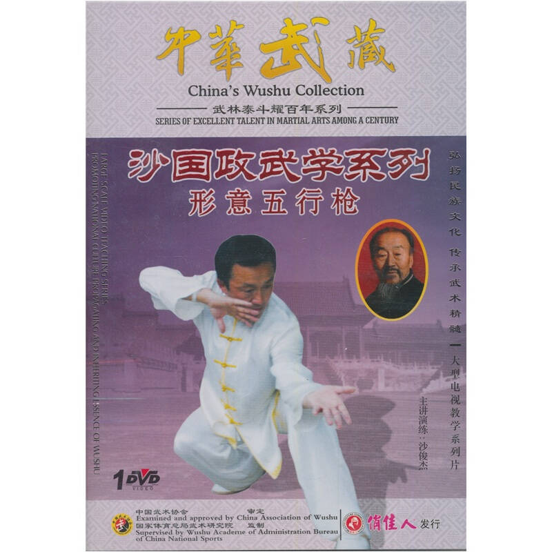 (沙俊杰)中华武藏·武林泰斗耀百年系列·沙国政武学系列:形意五行枪