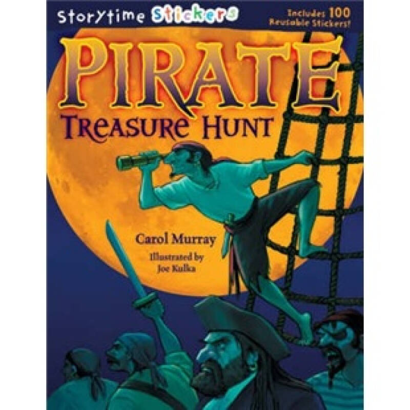 storytime stickers: pirate treasure hunt