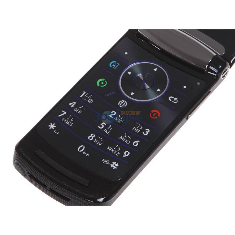 摩托罗拉(moto rola)v9 3g手机(锋锐黑)wcdma\gsm