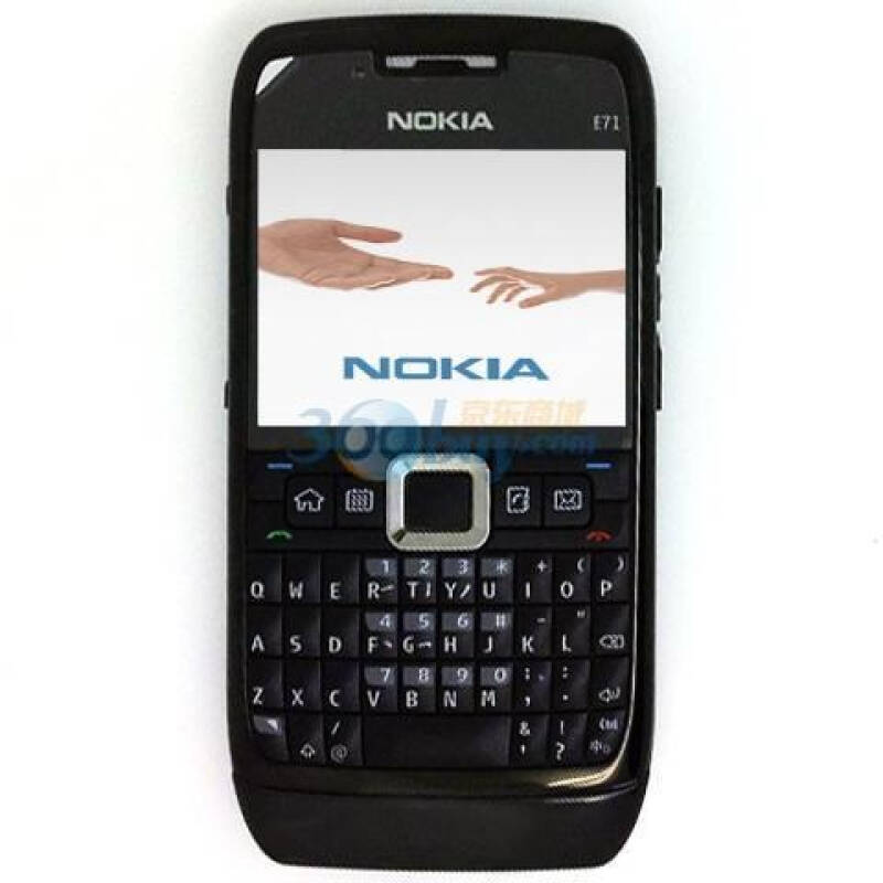 诺基亚(nokia)e71 gsm手机 (黑色)尊贵版 非移动定制机