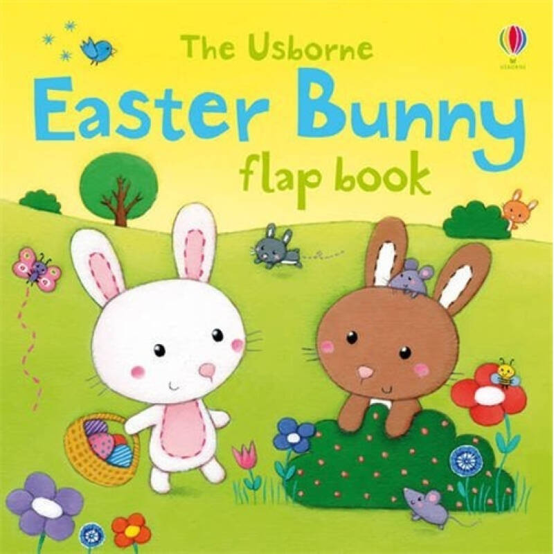 easter bunny flap book [board book] 自营