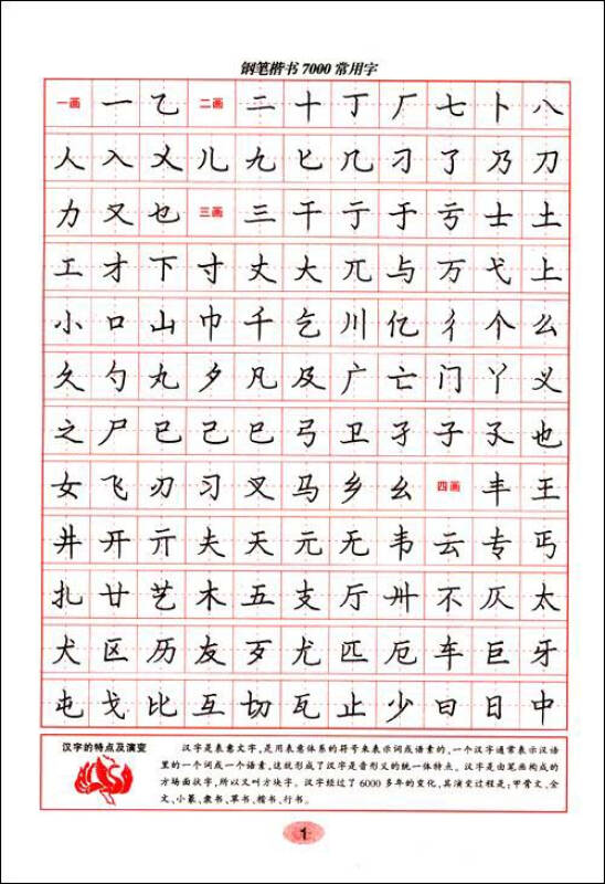 万卷字帖书系:钢笔楷书7000常用字