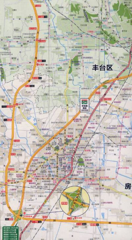 北京六环地图(2012)