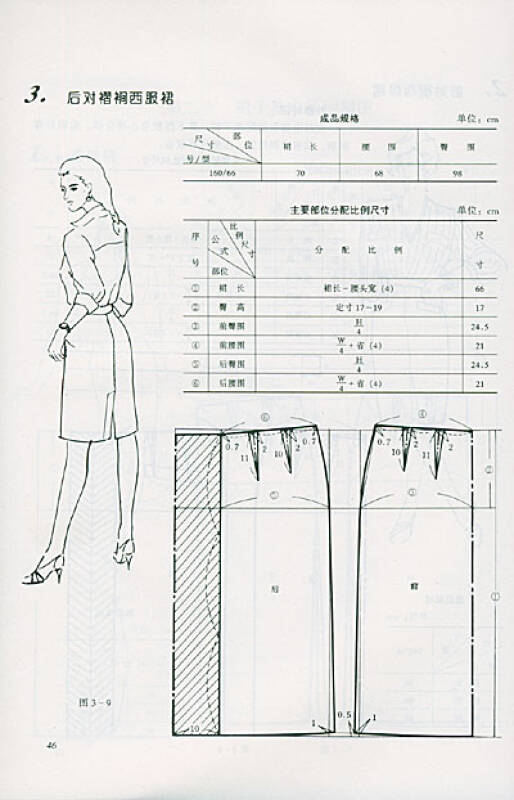 服装制图与推板技术(第三版)