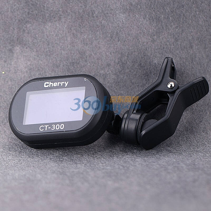 蓝精灵(cherry)ct-300 夹式小提琴变色调音器(黑