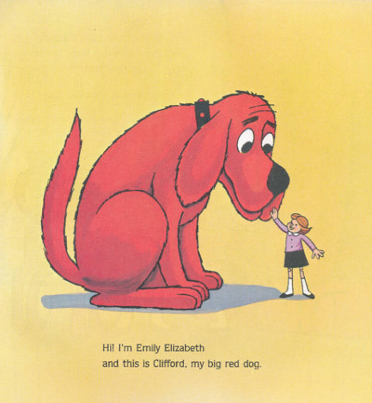 clifford the small red puppy 小狗宝宝克里弗 英文原版