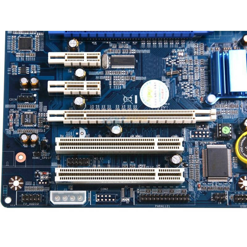 捷波(jetway) 蓝光系列x-blue p45d主板(intel p45/lga 775)