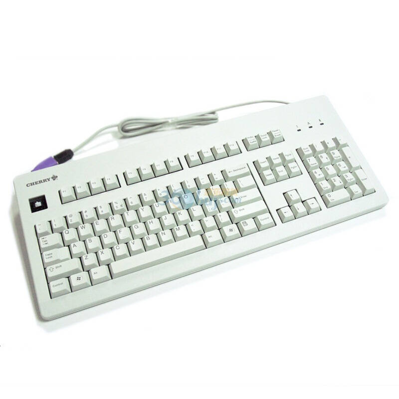 樱桃(cherry) g80-3000lqceu-0 机械键盘 白色白轴