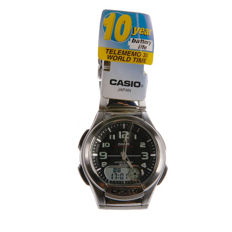 卡西欧(casio)10年电池系列男表aq-180wd-1bv