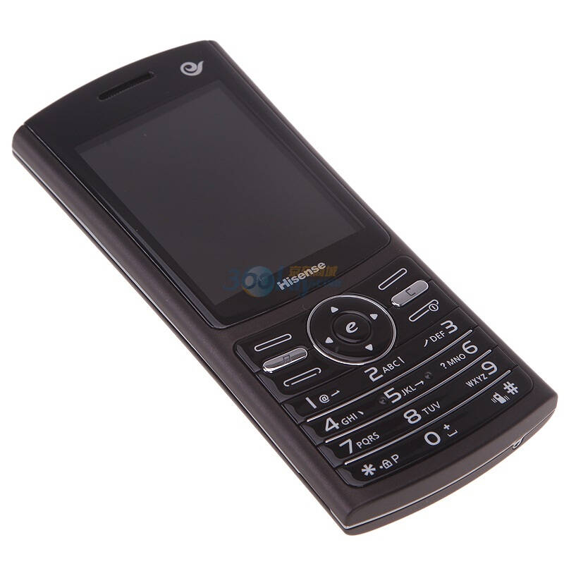 海信(hisense)hs-e300 3g手机(咖啡金)cdma2000/cdma 电信定制【图片