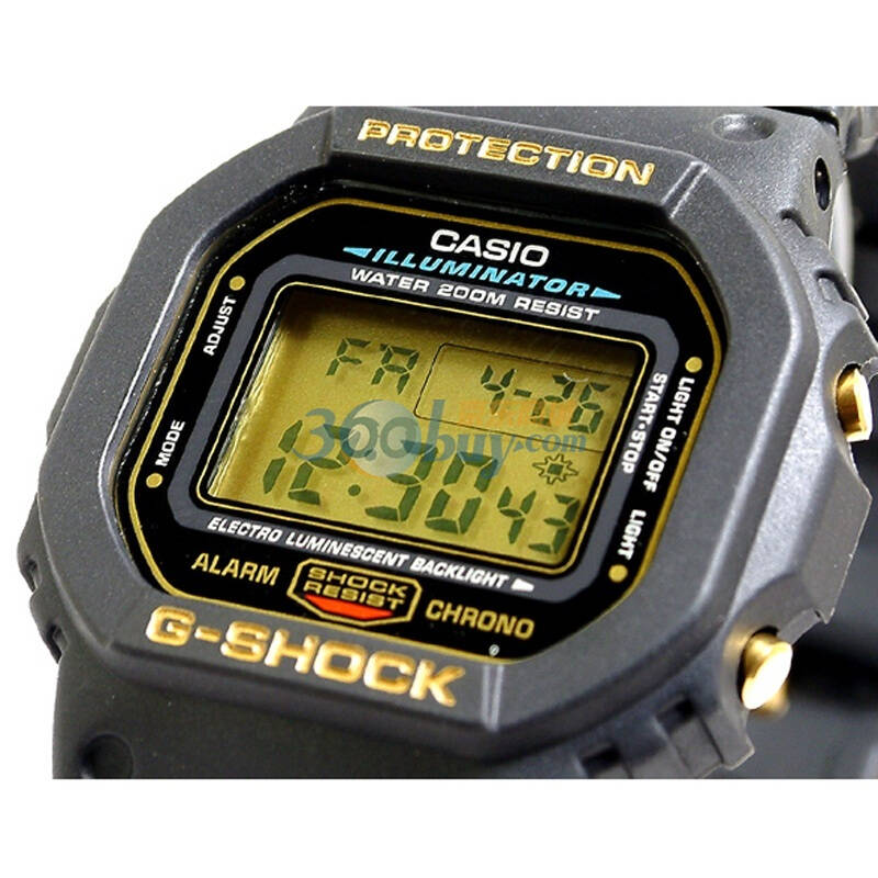 casio 卡西欧g-shock系列头文字d周杰伦限量收藏版树脂电子男表 dw