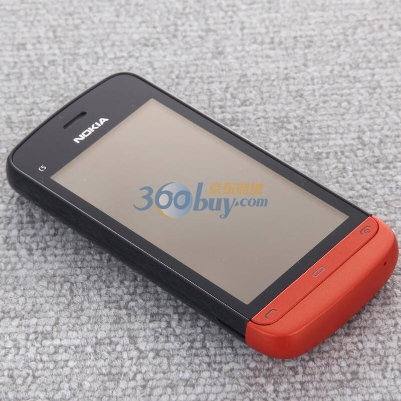 诺基亚(nokia)c5-06 gsm手机(黑橙色)