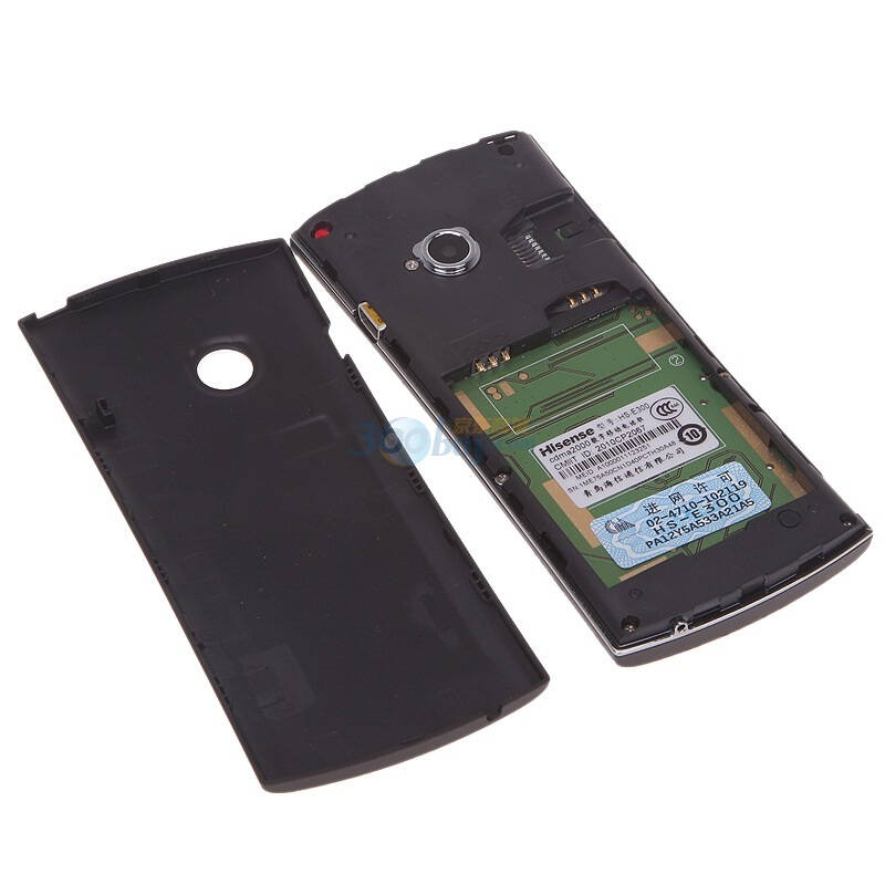 海信(hisense)hs-e300 3g手机(咖啡金)cdma2000/cdma 电信定制【图片
