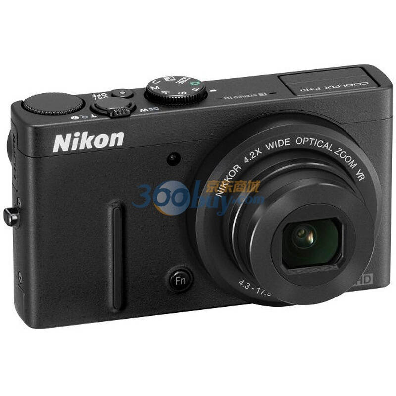 尼康(nikon coolpix p310 数码相机 黑色(1605万像素 3英寸屏 4.