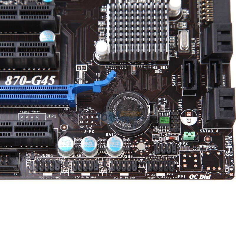 微星(msi) 870-g45主板(amd 770/socket am3)