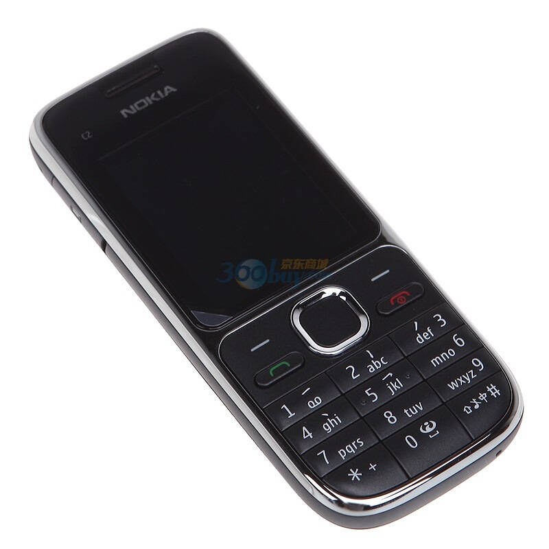 诺基亚(nokia)c2-01 3g手机(黑色)wcdma/gsm