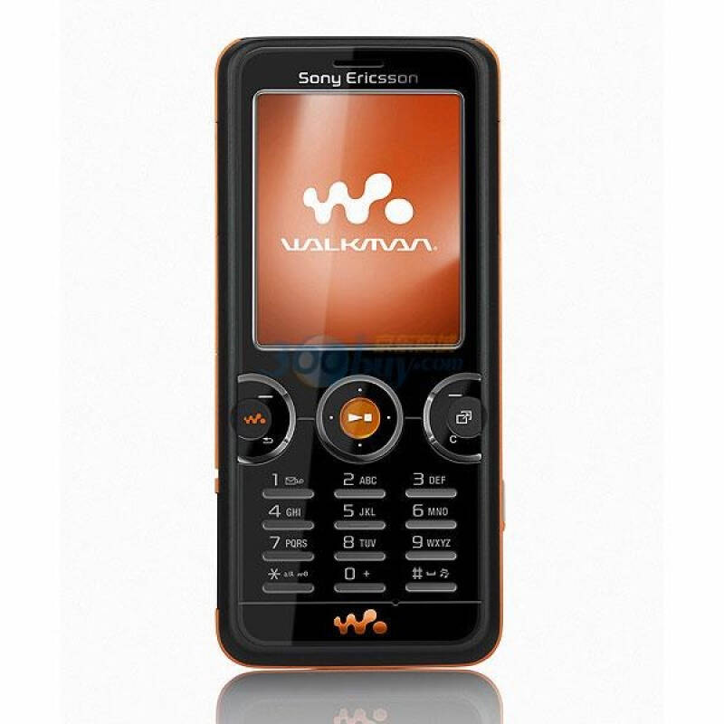 索尼爱立信(sonyericsson)w610c gsm手机(橙黑色)移动定制机