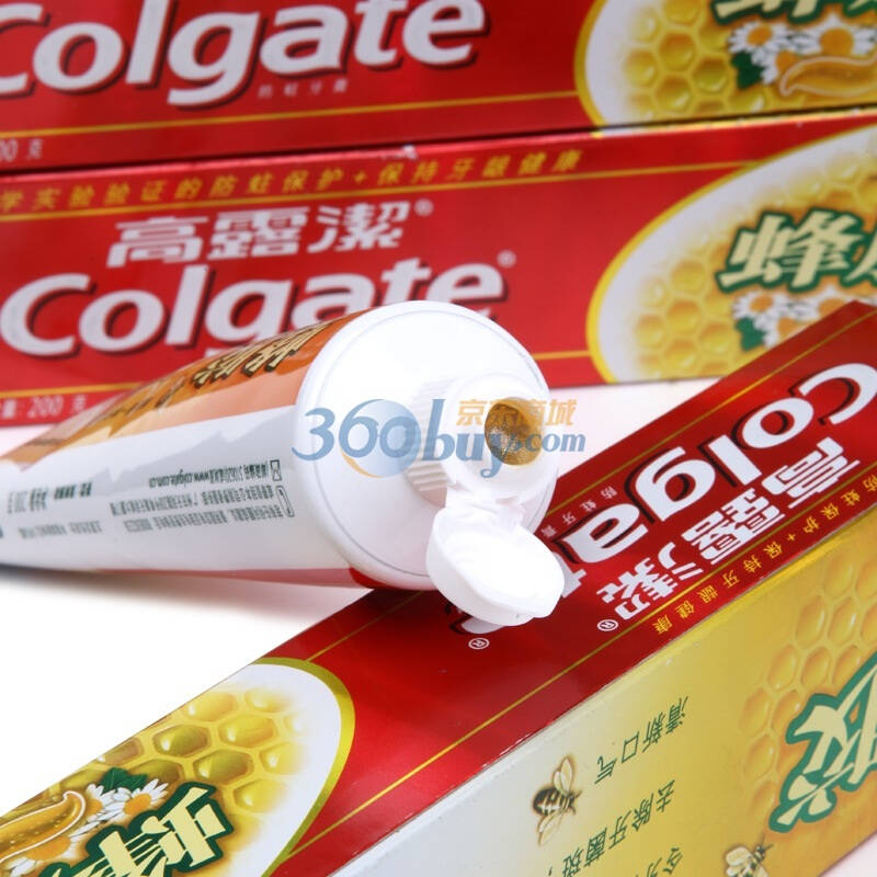 高露洁蜂胶水晶牙膏200g(两支装)