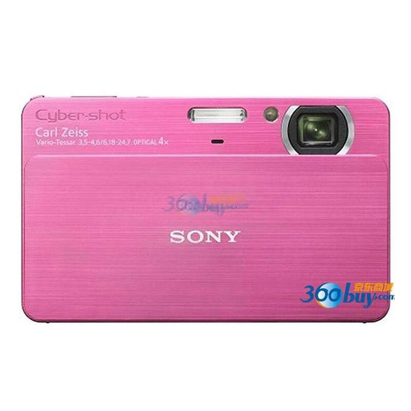 索尼(sony)t700(粉红色)数码相机 1010万有效像素 4倍光学变焦 卡尔
