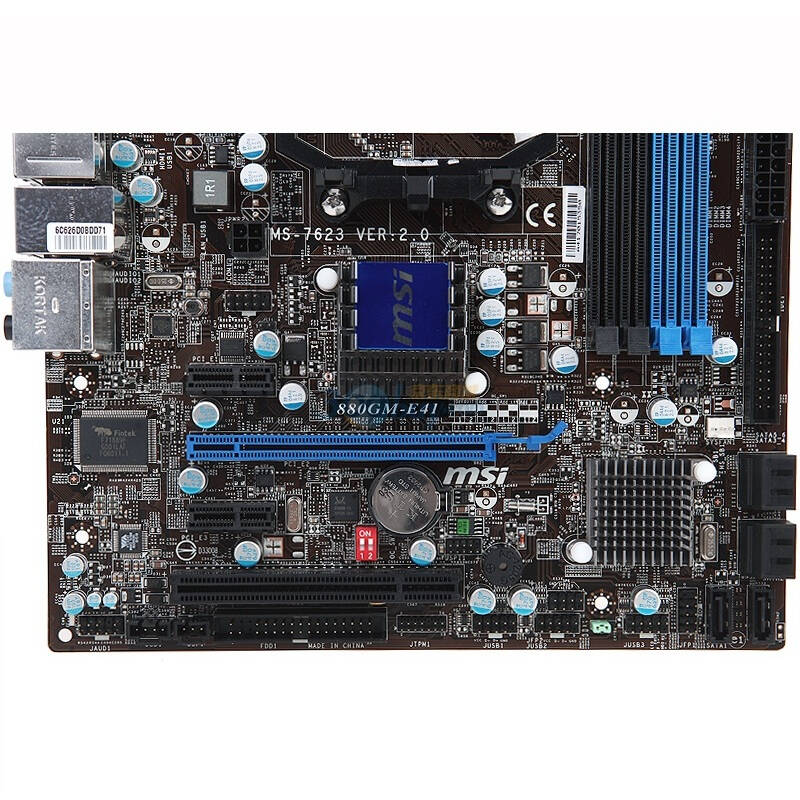 微星(msi)880gm-e41主板(amd 880g/socket am3)