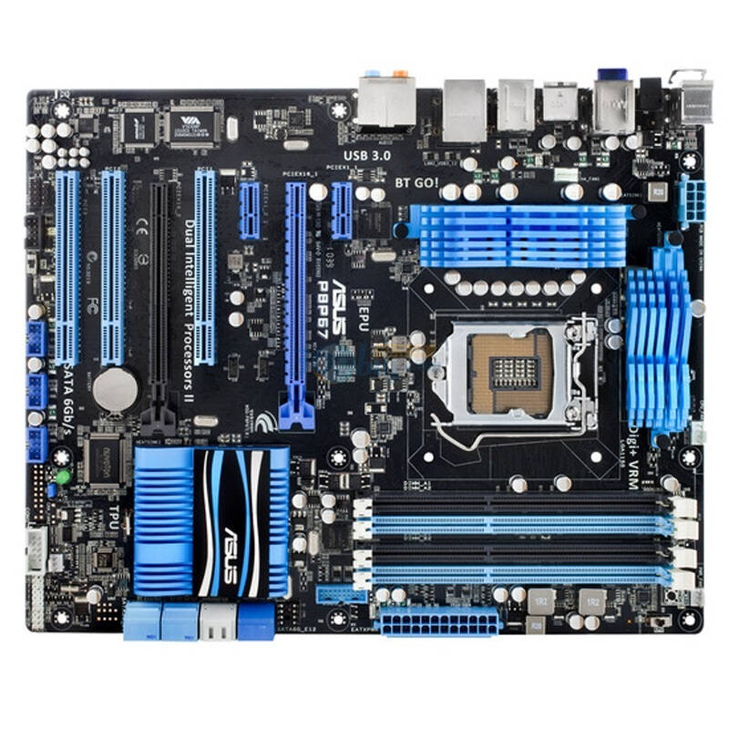 华硕(asus)p8p67 主板(intel p67/lga 1155) 自营