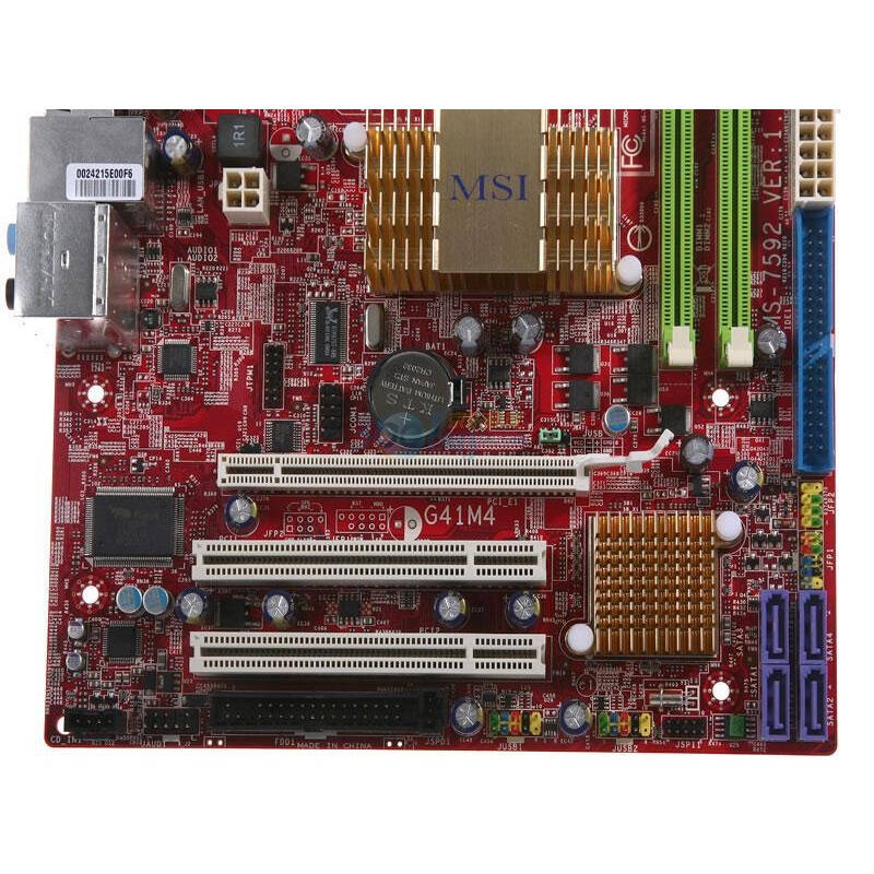 微星(msi)g41m4-f主板(intel g41/lga 775)