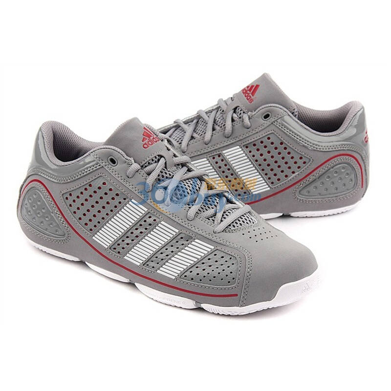 阿迪达斯/adidas 2011年夏季新款男子篮球鞋g48408 浅灰 6.5