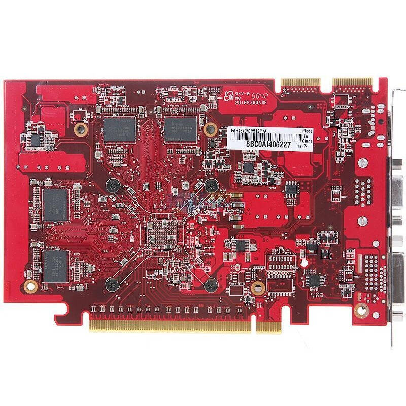 eah4670/di/512m  750/1800  512m/128位 ddr3 pci-e显卡  板载hdmi!